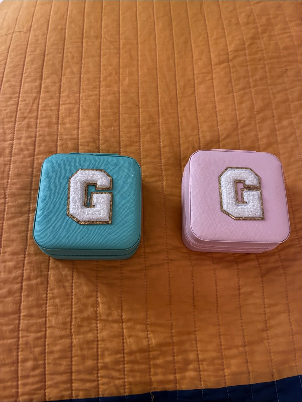 Amazon Kids Jewelry Case Set - Teal and Pink